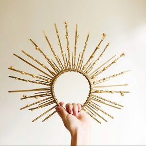 GOLDEN Goddess Crown Headband